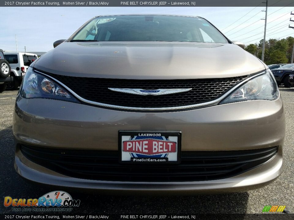 2017 Chrysler Pacifica Touring Molten Silver / Black/Alloy Photo #2