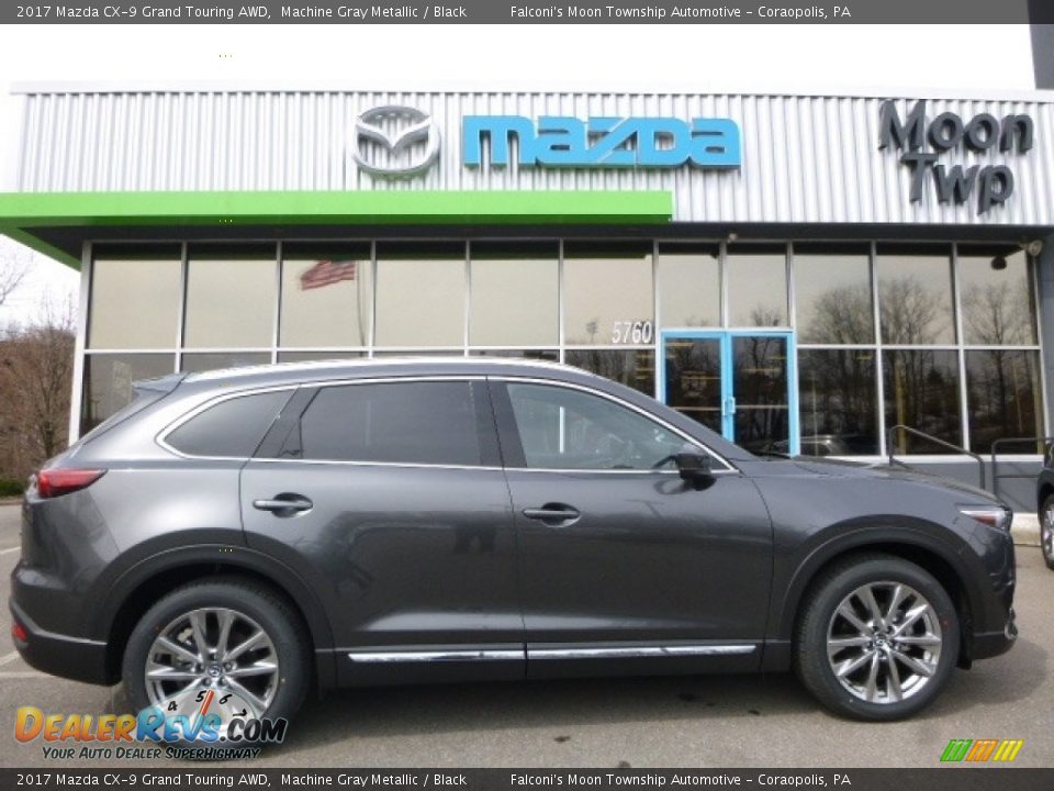 2017 Mazda CX-9 Grand Touring AWD Machine Gray Metallic / Black Photo #1