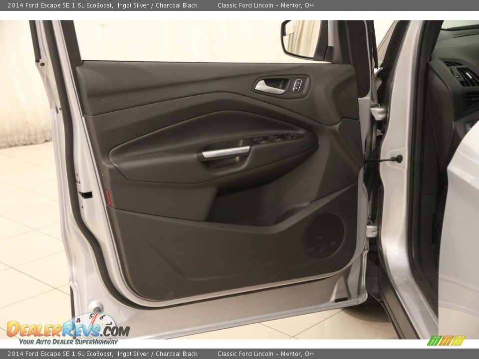 2014 Ford Escape SE 1.6L EcoBoost Ingot Silver / Charcoal Black Photo #4