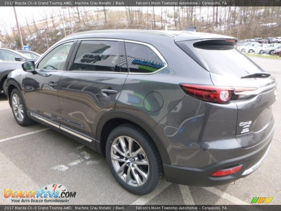 2017 Mazda CX-9 Grand Touring AWD Machine Gray Metallic / Black Photo #5
