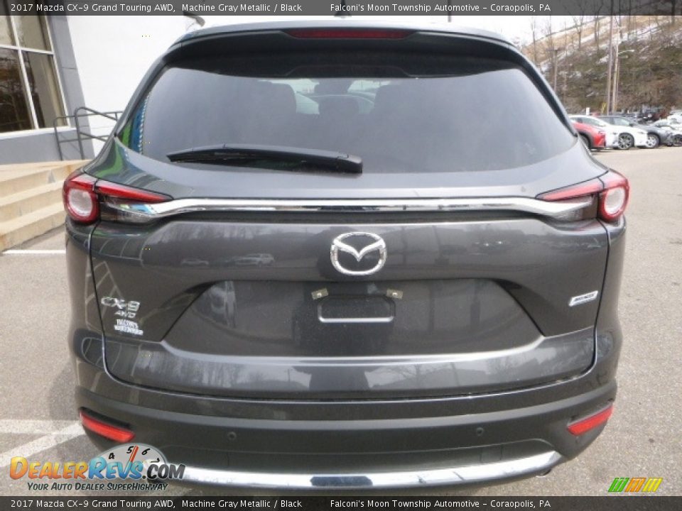 2017 Mazda CX-9 Grand Touring AWD Machine Gray Metallic / Black Photo #6