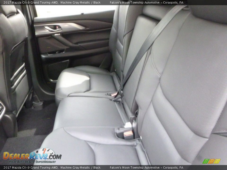 2017 Mazda CX-9 Grand Touring AWD Machine Gray Metallic / Black Photo #9