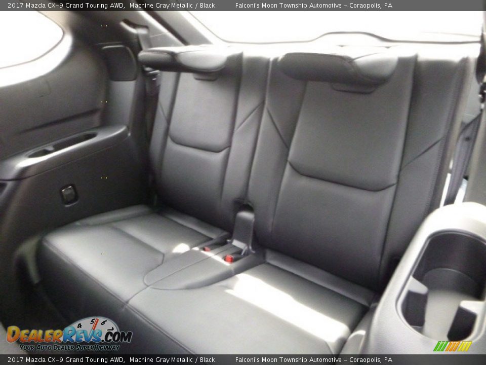 2017 Mazda CX-9 Grand Touring AWD Machine Gray Metallic / Black Photo #10