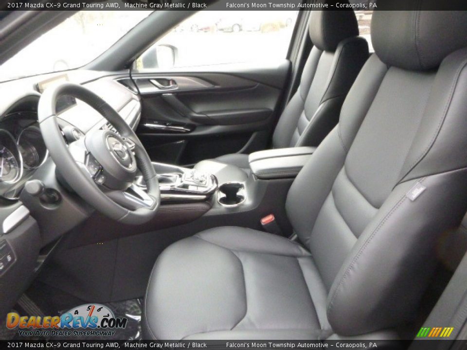 2017 Mazda CX-9 Grand Touring AWD Machine Gray Metallic / Black Photo #11