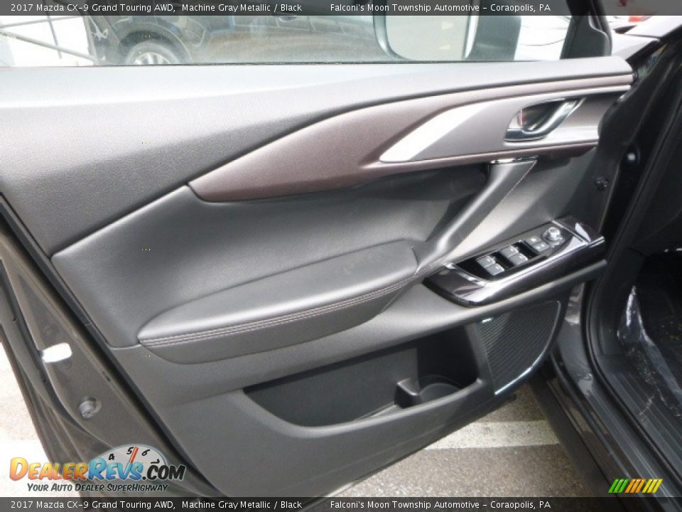 2017 Mazda CX-9 Grand Touring AWD Machine Gray Metallic / Black Photo #12