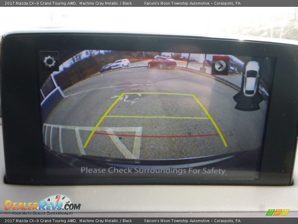 2017 Mazda CX-9 Grand Touring AWD Machine Gray Metallic / Black Photo #15