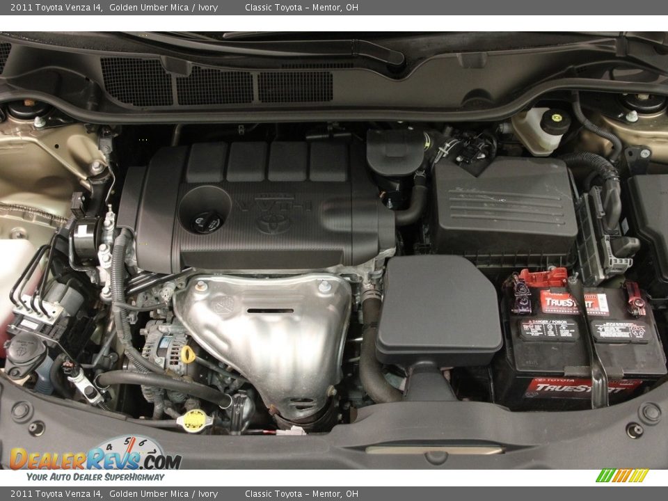 2011 Toyota Venza I4 2.7 Liter DOHC 16-Valve Dual VVT-i 4 Cylinder Engine Photo #20