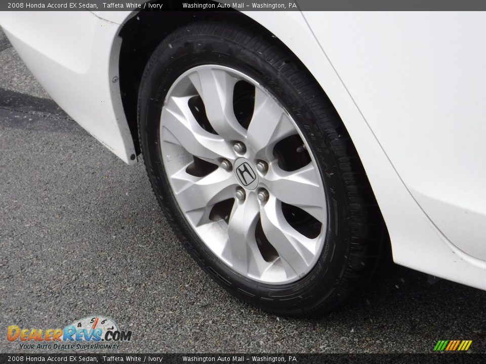 2008 Honda Accord EX Sedan Taffeta White / Ivory Photo #3