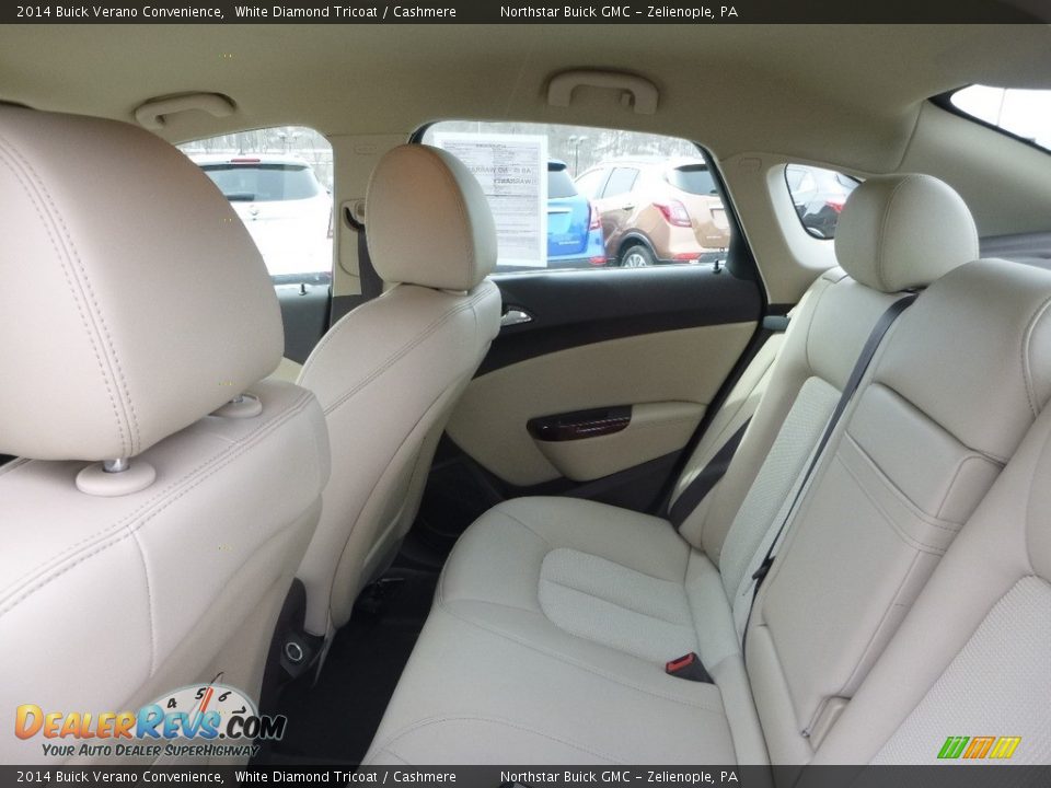 2014 Buick Verano Convenience White Diamond Tricoat / Cashmere Photo #14