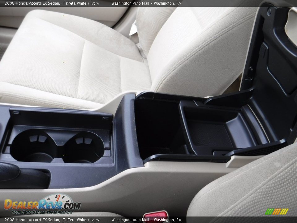 2008 Honda Accord EX Sedan Taffeta White / Ivory Photo #22