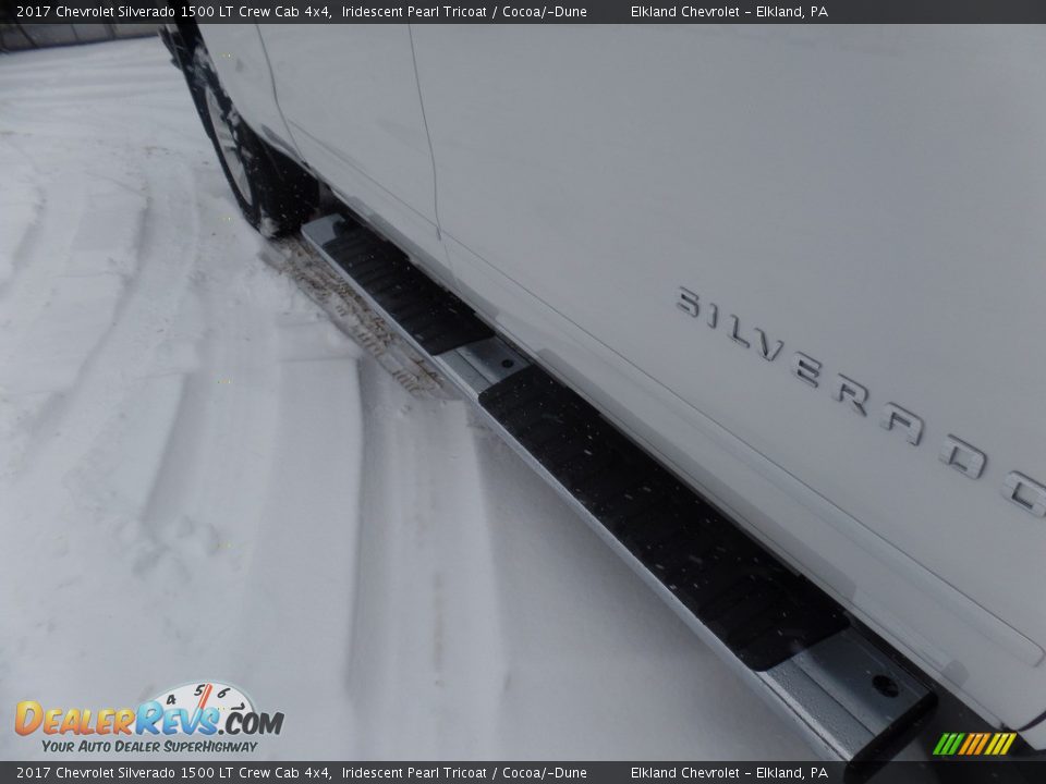 2017 Chevrolet Silverado 1500 LT Crew Cab 4x4 Iridescent Pearl Tricoat / Cocoa/­Dune Photo #10