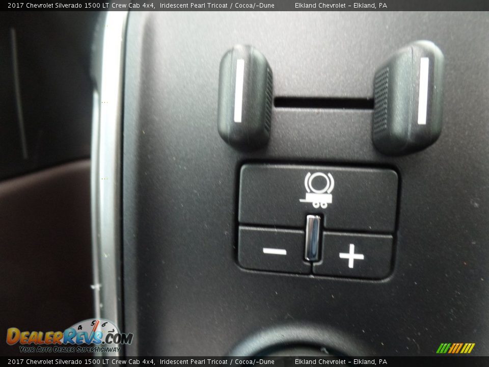 2017 Chevrolet Silverado 1500 LT Crew Cab 4x4 Iridescent Pearl Tricoat / Cocoa/­Dune Photo #23