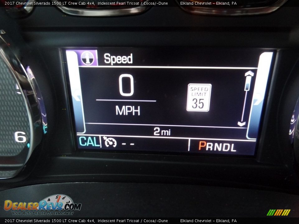 2017 Chevrolet Silverado 1500 LT Crew Cab 4x4 Iridescent Pearl Tricoat / Cocoa/­Dune Photo #27