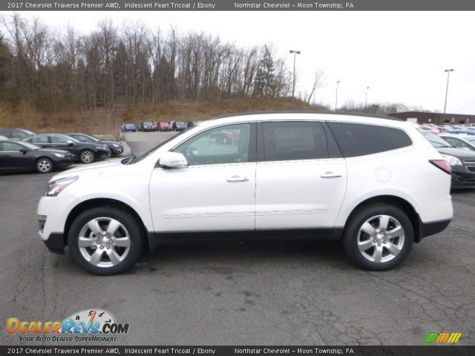 2017 Chevrolet Traverse Premier AWD Iridescent Pearl Tricoat / Ebony Photo #2