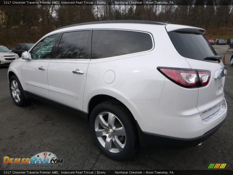 2017 Chevrolet Traverse Premier AWD Iridescent Pearl Tricoat / Ebony Photo #3