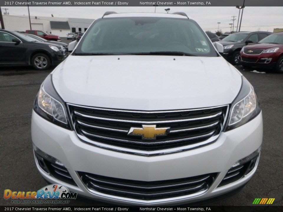 2017 Chevrolet Traverse Premier AWD Iridescent Pearl Tricoat / Ebony Photo #8
