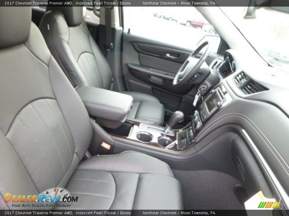 2017 Chevrolet Traverse Premier AWD Iridescent Pearl Tricoat / Ebony Photo #10