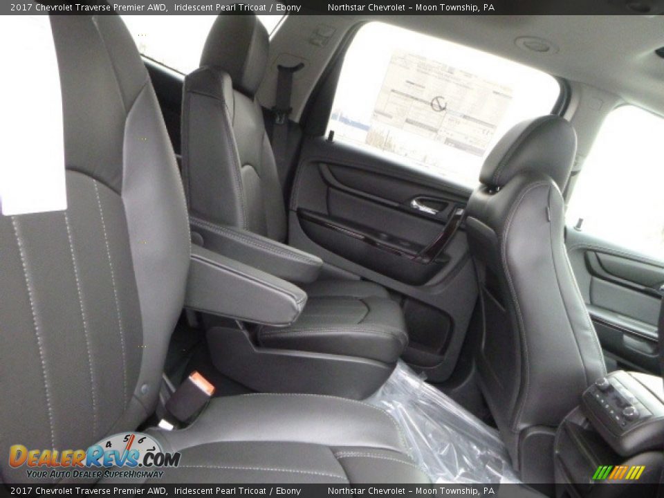 2017 Chevrolet Traverse Premier AWD Iridescent Pearl Tricoat / Ebony Photo #12