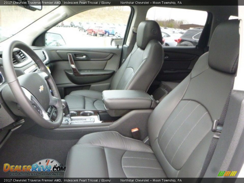 2017 Chevrolet Traverse Premier AWD Iridescent Pearl Tricoat / Ebony Photo #16