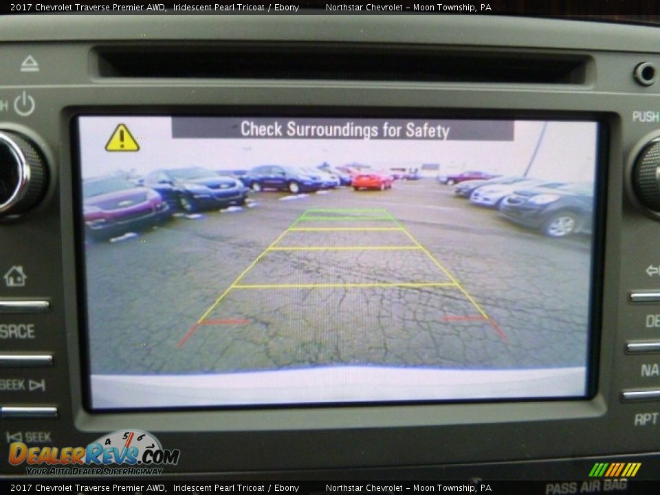 2017 Chevrolet Traverse Premier AWD Iridescent Pearl Tricoat / Ebony Photo #19