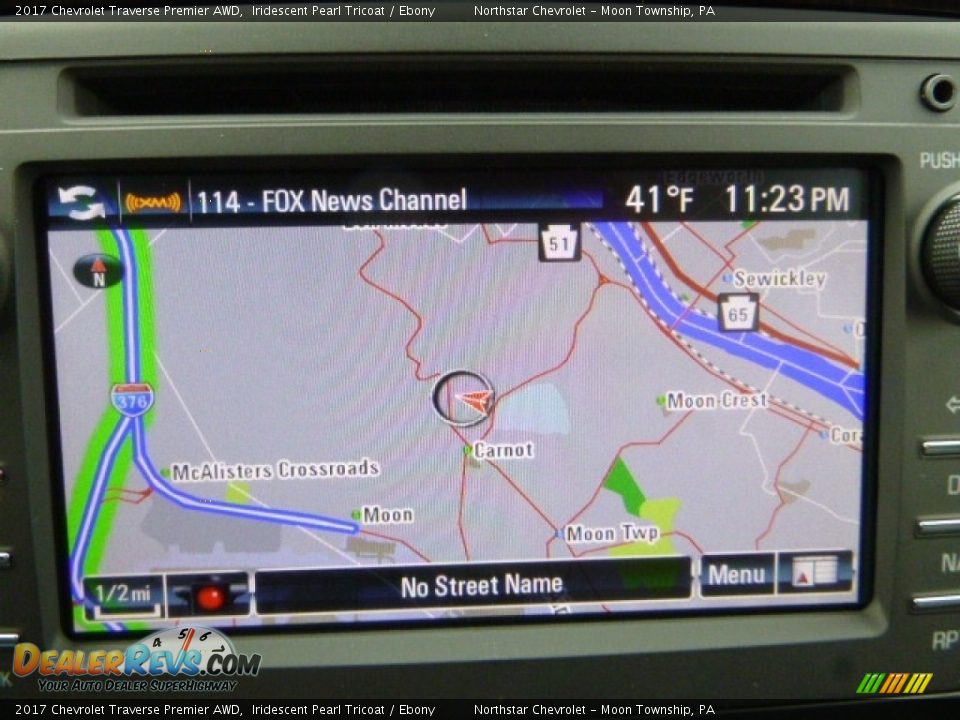 2017 Chevrolet Traverse Premier AWD Iridescent Pearl Tricoat / Ebony Photo #20