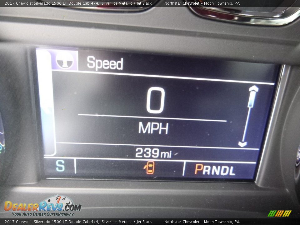 2017 Chevrolet Silverado 1500 LT Double Cab 4x4 Silver Ice Metallic / Jet Black Photo #20