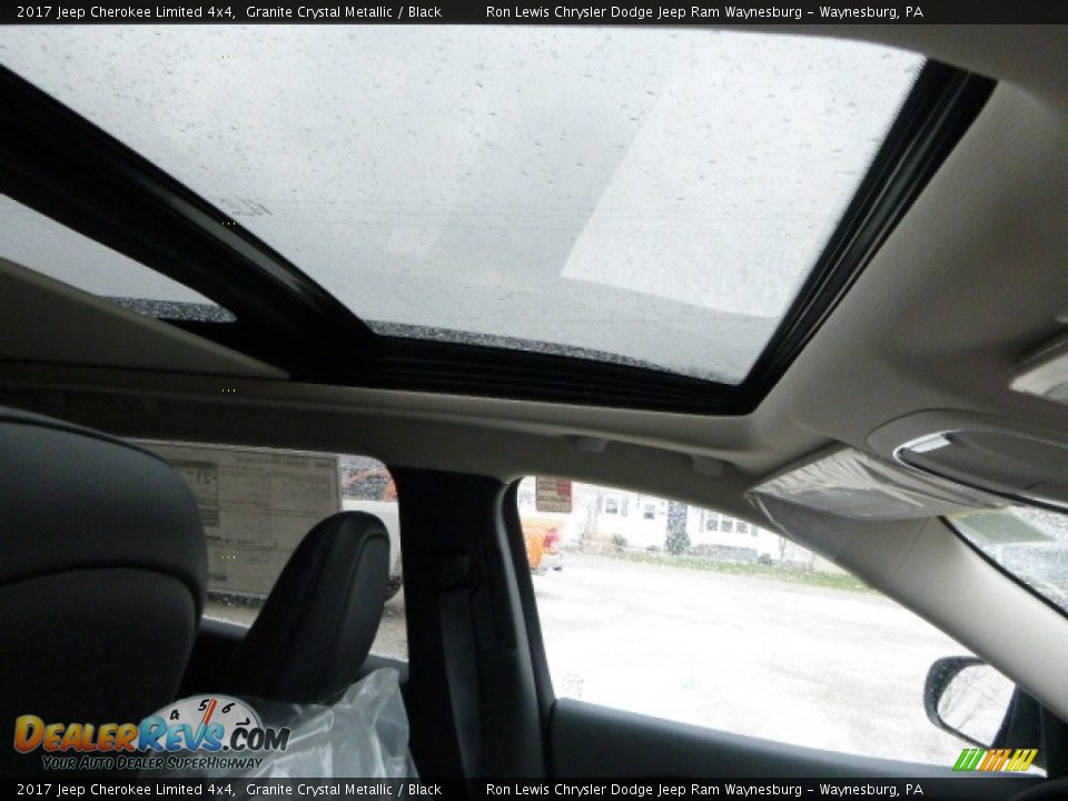 2017 Jeep Cherokee Limited 4x4 Granite Crystal Metallic / Black Photo #11