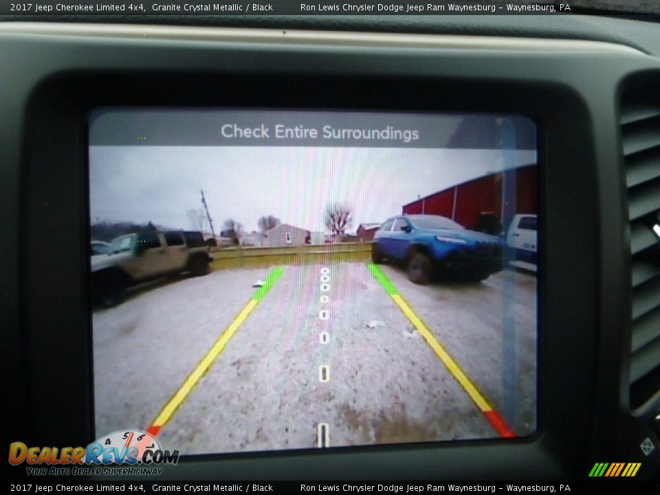 2017 Jeep Cherokee Limited 4x4 Granite Crystal Metallic / Black Photo #19