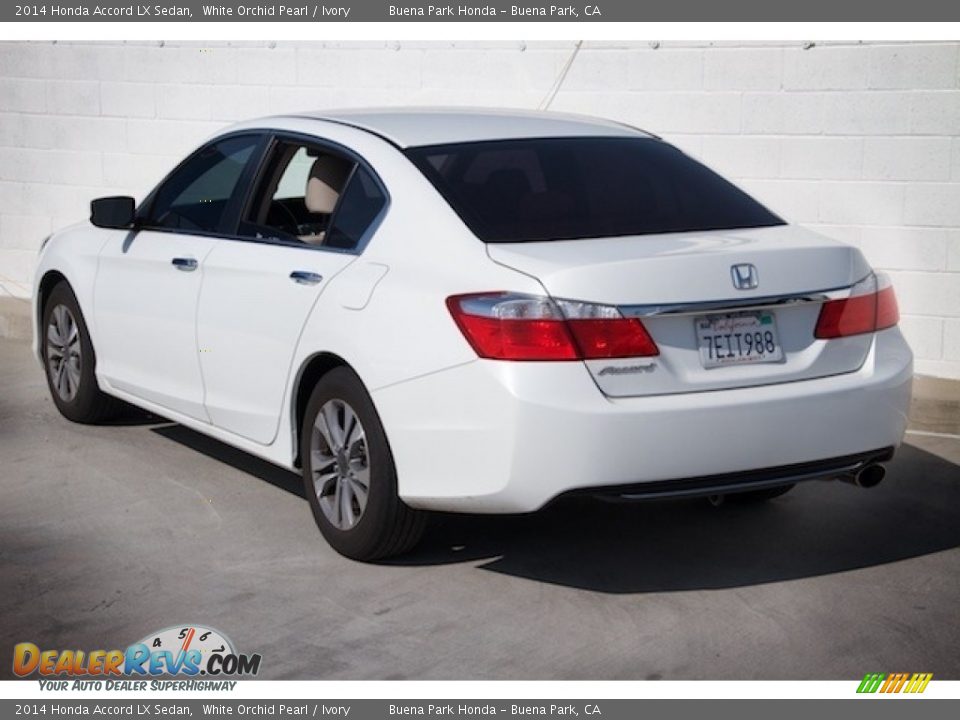 2014 Honda Accord LX Sedan White Orchid Pearl / Ivory Photo #2