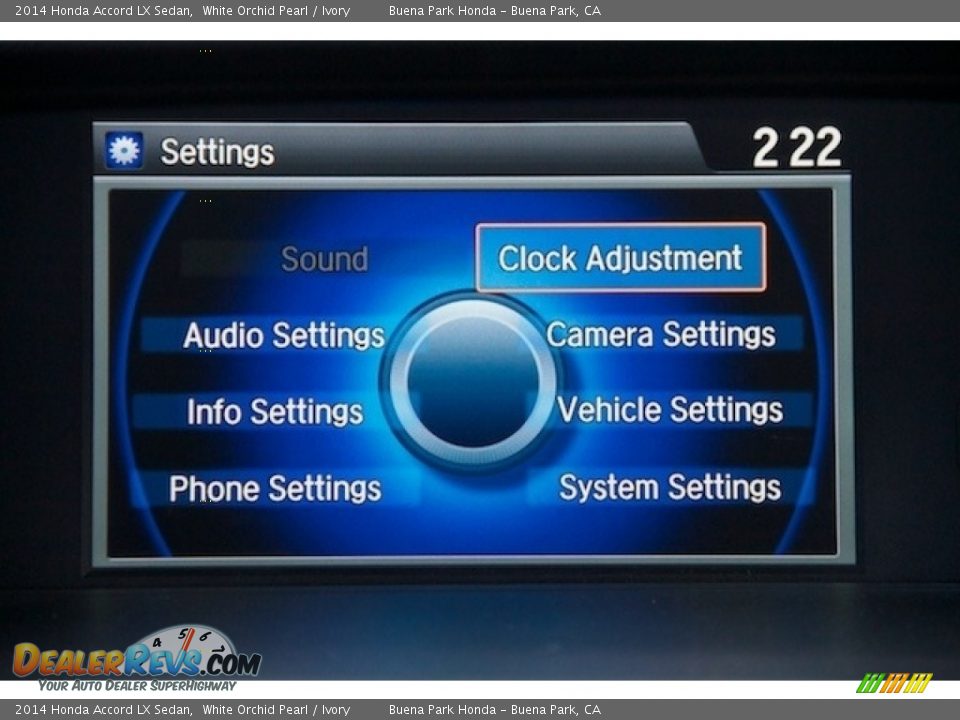 2014 Honda Accord LX Sedan White Orchid Pearl / Ivory Photo #18