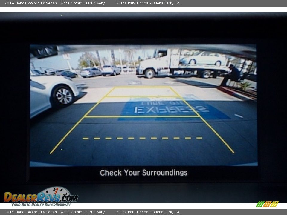 2014 Honda Accord LX Sedan White Orchid Pearl / Ivory Photo #19