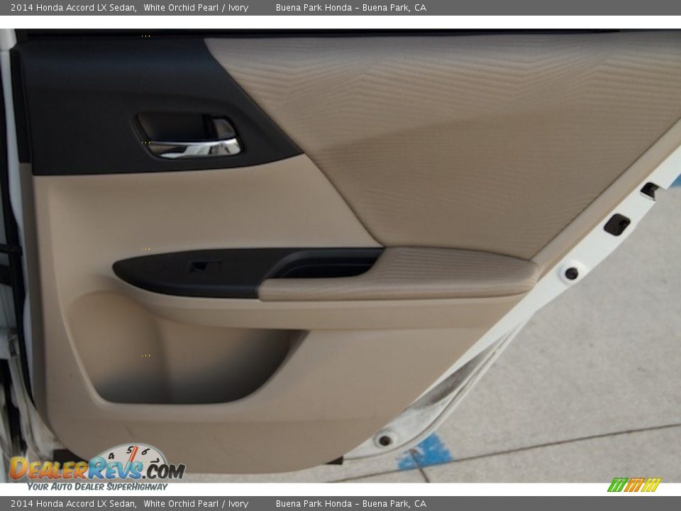 2014 Honda Accord LX Sedan White Orchid Pearl / Ivory Photo #23