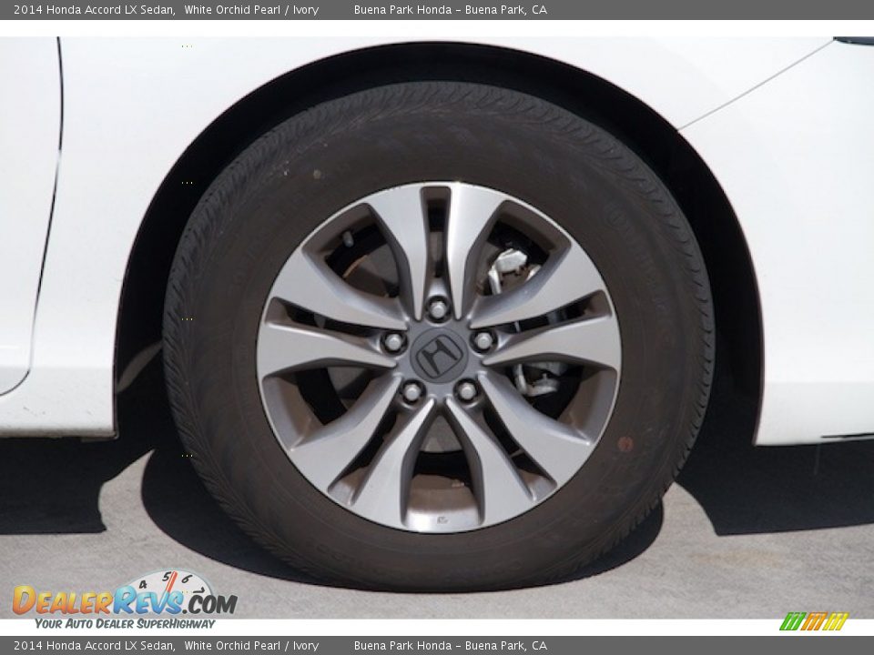 2014 Honda Accord LX Sedan White Orchid Pearl / Ivory Photo #27