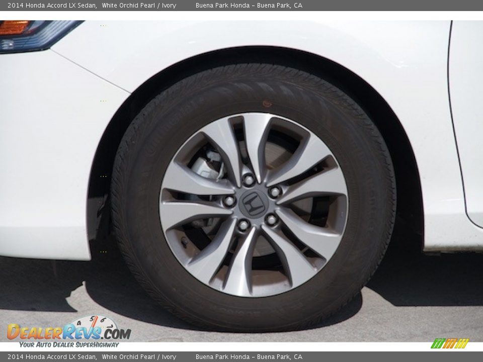 2014 Honda Accord LX Sedan White Orchid Pearl / Ivory Photo #29