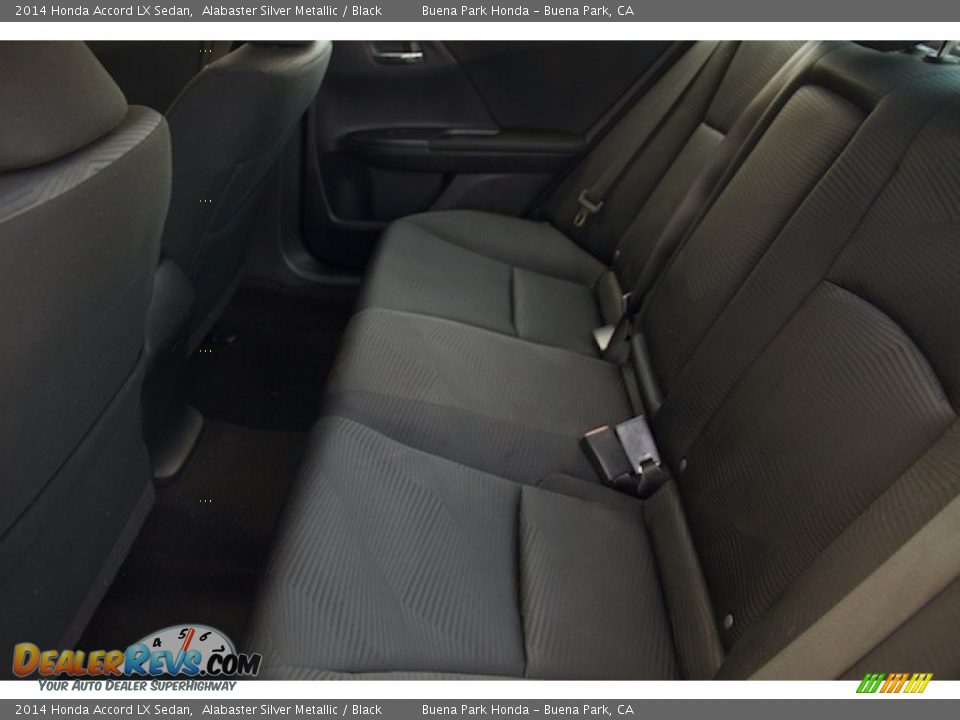 2014 Honda Accord LX Sedan Alabaster Silver Metallic / Black Photo #4