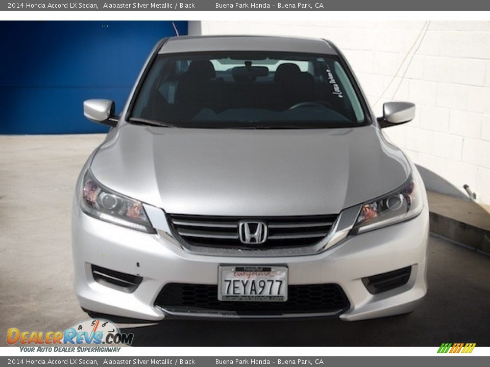 2014 Honda Accord LX Sedan Alabaster Silver Metallic / Black Photo #7