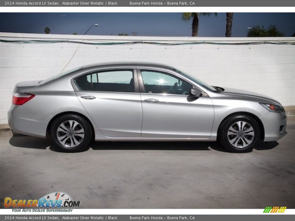 2014 Honda Accord LX Sedan Alabaster Silver Metallic / Black Photo #8