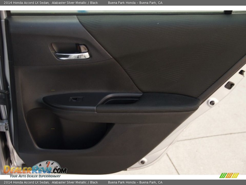 2014 Honda Accord LX Sedan Alabaster Silver Metallic / Black Photo #23