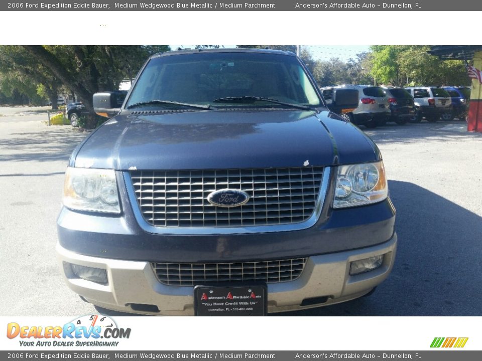 2006 Ford Expedition Eddie Bauer Medium Wedgewood Blue Metallic / Medium Parchment Photo #8
