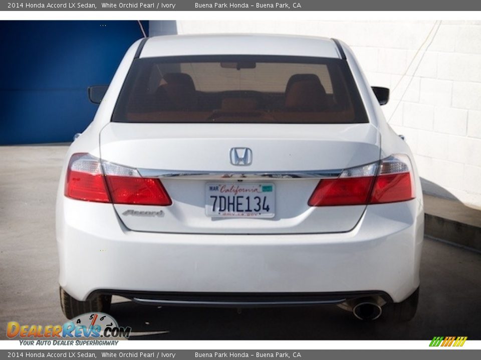 2014 Honda Accord LX Sedan White Orchid Pearl / Ivory Photo #9