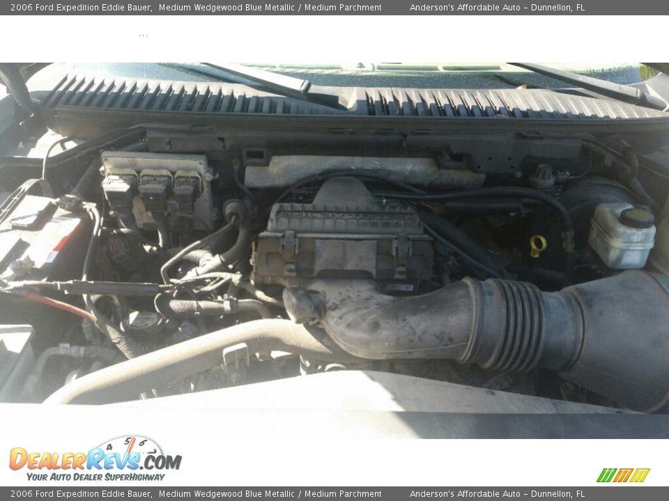 2006 Ford Expedition Eddie Bauer Medium Wedgewood Blue Metallic / Medium Parchment Photo #20
