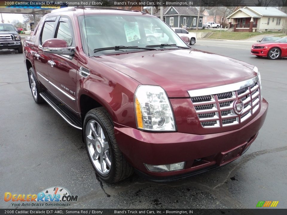 Front 3/4 View of 2008 Cadillac Escalade EXT AWD Photo #5