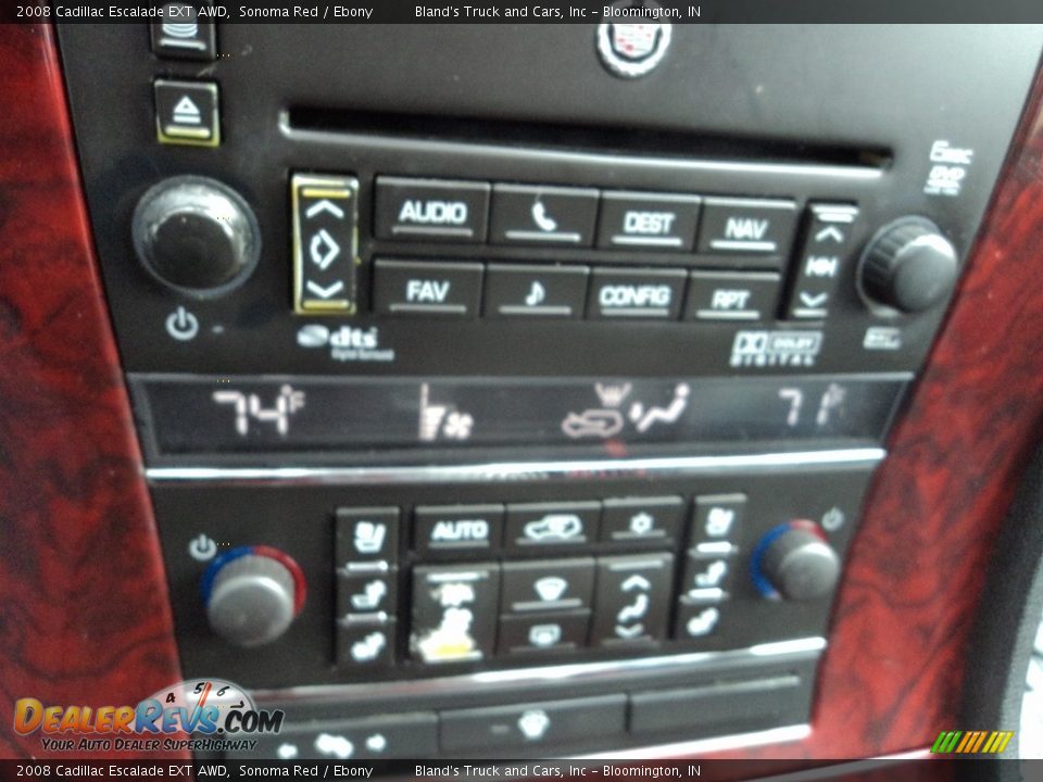 2008 Cadillac Escalade EXT AWD Sonoma Red / Ebony Photo #23