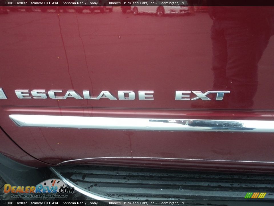 2008 Cadillac Escalade EXT AWD Sonoma Red / Ebony Photo #30