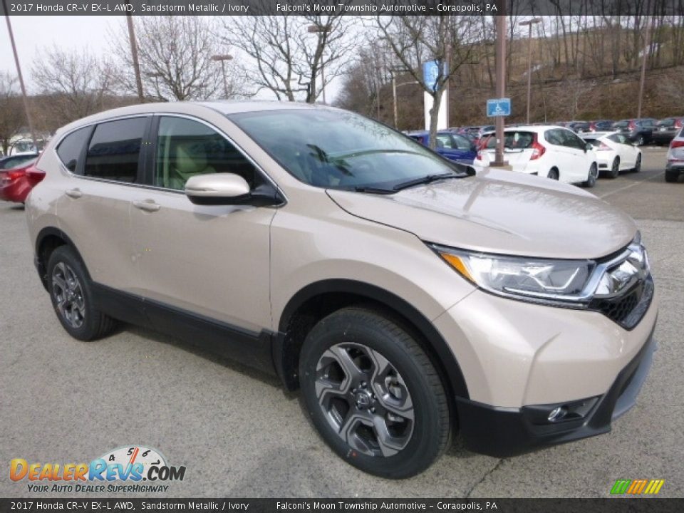 Front 3/4 View of 2017 Honda CR-V EX-L AWD Photo #5
