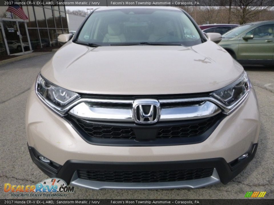 Sandstorm Metallic 2017 Honda CR-V EX-L AWD Photo #6