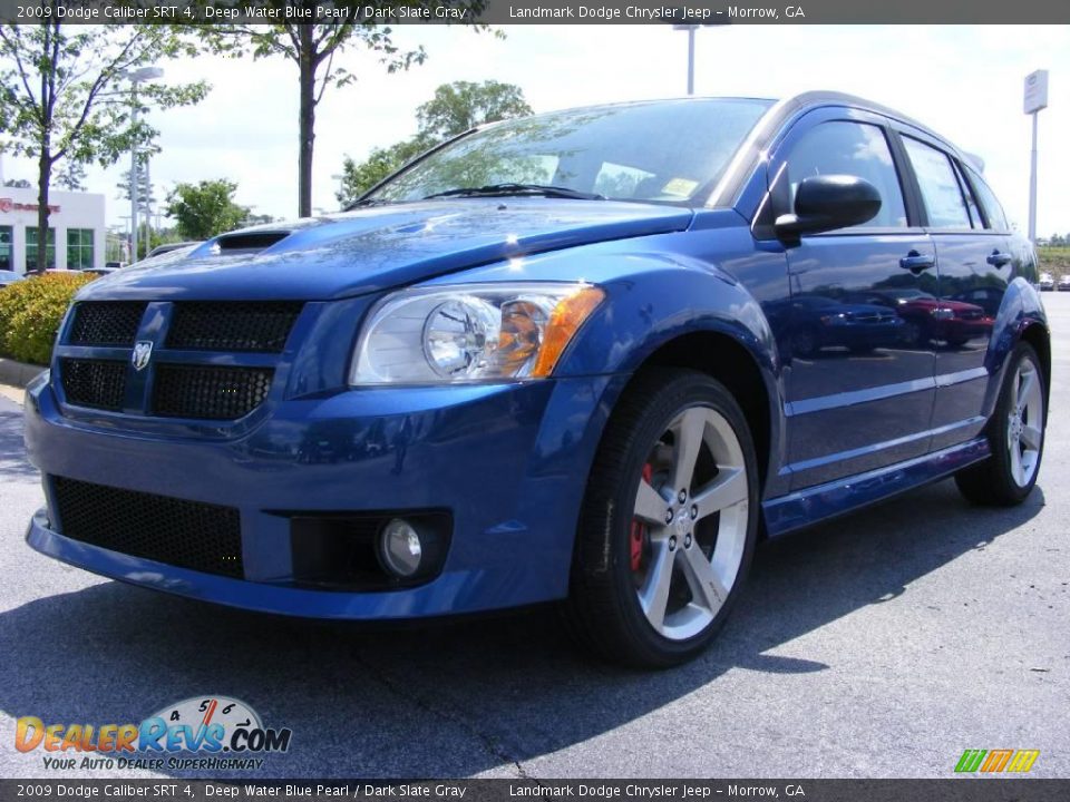 2009 Dodge Caliber SRT 4 Deep Water Blue Pearl / Dark Slate Gray Photo #1