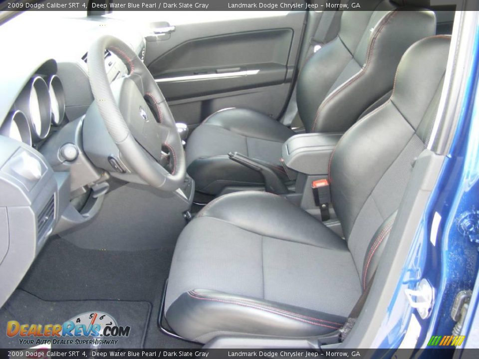 2009 Dodge Caliber SRT 4 Deep Water Blue Pearl / Dark Slate Gray Photo #5