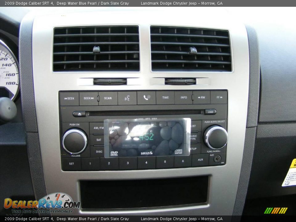 2009 Dodge Caliber SRT 4 Deep Water Blue Pearl / Dark Slate Gray Photo #11