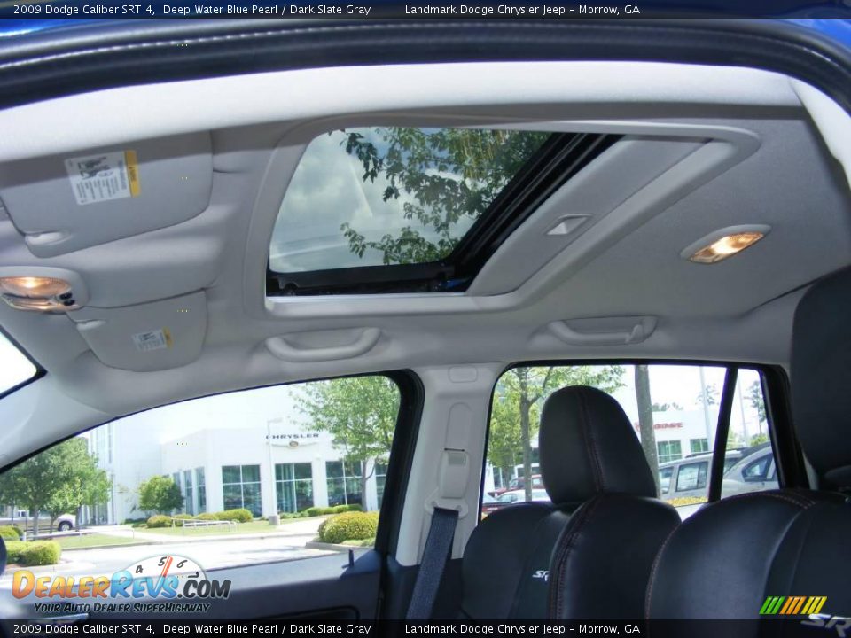2009 Dodge Caliber SRT 4 Deep Water Blue Pearl / Dark Slate Gray Photo #12
